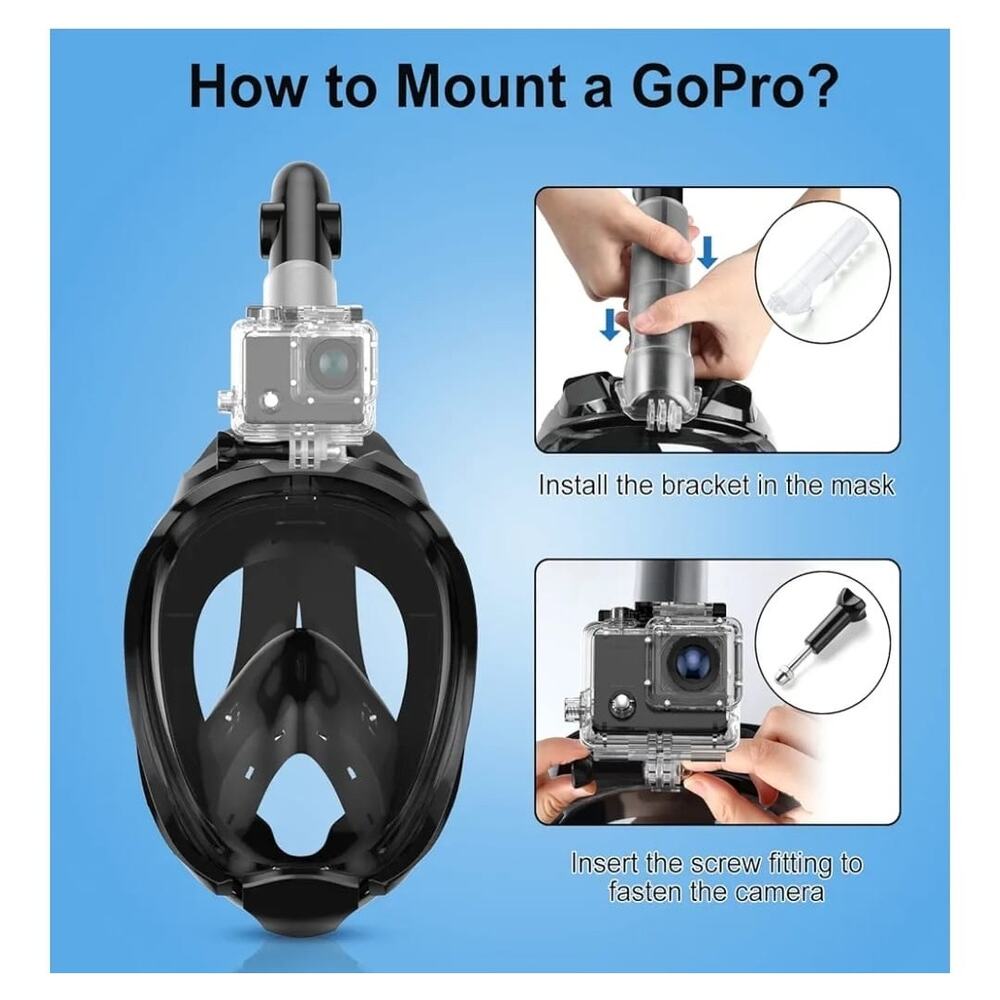 Greatever G2 Full Face Snorkeling Mask Replacement
Accessory Set - Picture 2 of 4